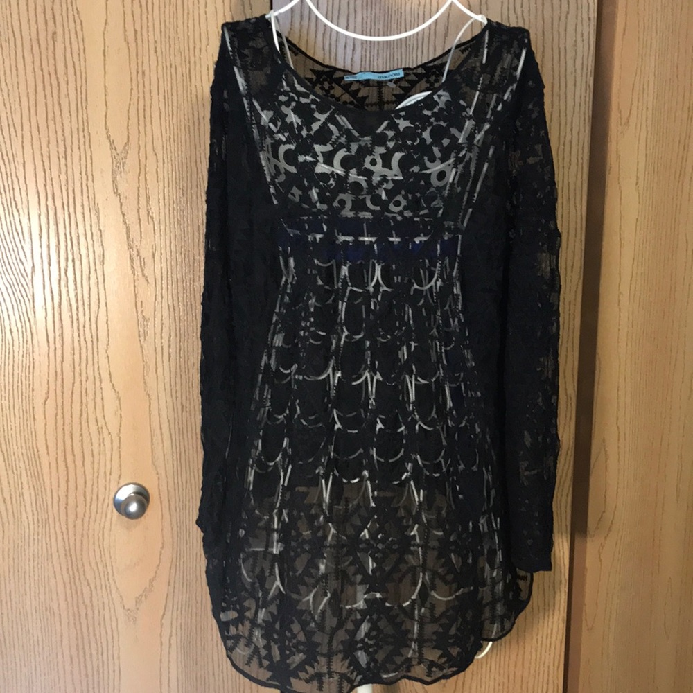Maurices Mesh blouse